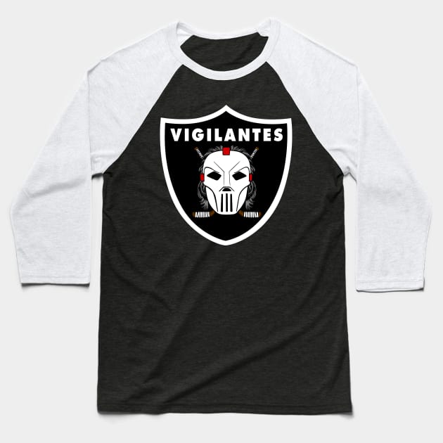 Vigilantes Baseball T-Shirt by Melonseta